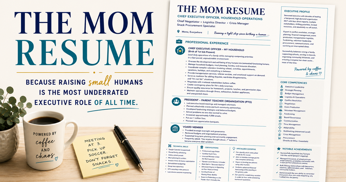 The Mom Resume
