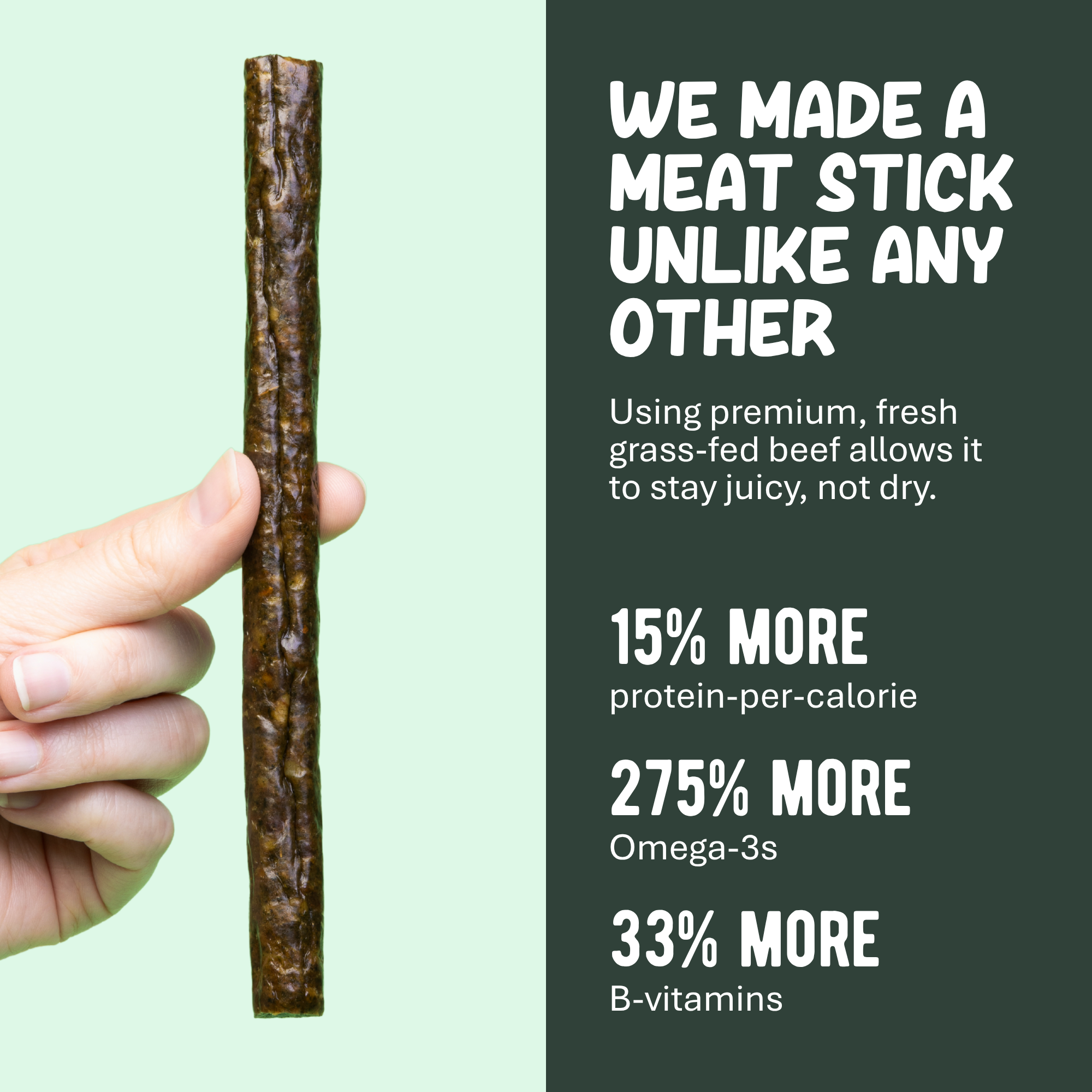 Grazly | Chimichurri Beef Meat Sticks