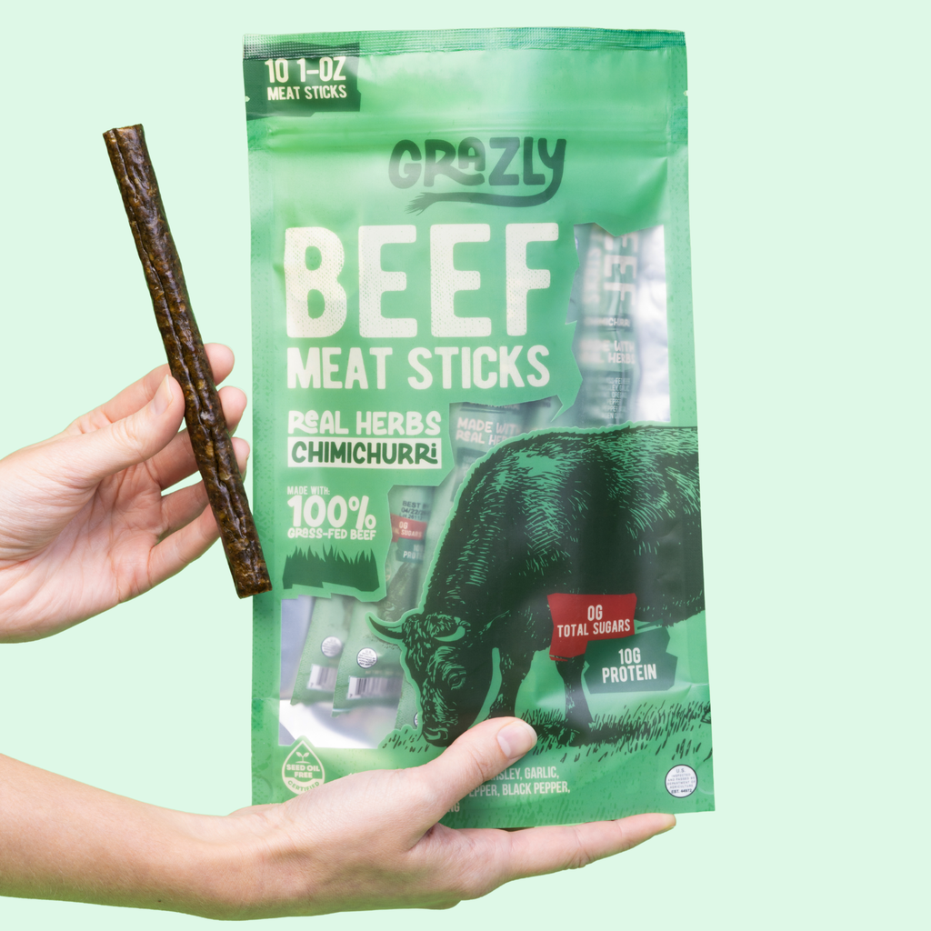 Grazly | Chimichurri Beef Meat Sticks