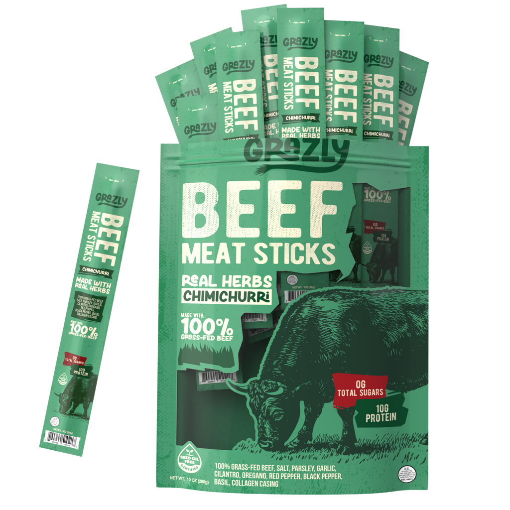Grazly | Chimichurri Beef Meat Sticks