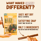 Grazly | Plain Beef Meat Sticks