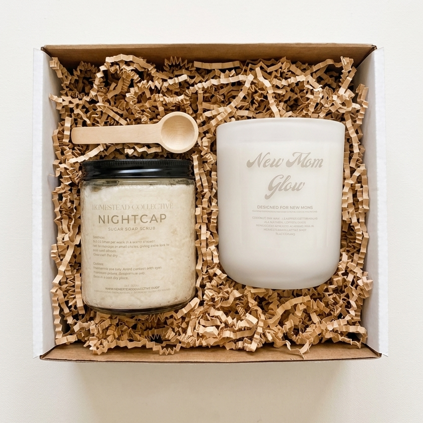 Homestead Collective | New Mom Glow Gift Box