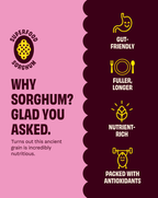 Cob | Olive Oil Pink Salt Popped Sorghum