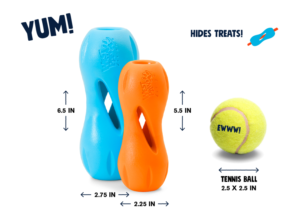 West Paw | Qwizl Dog Treat Toy