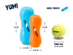 West Paw | Qwizl Dog Treat Toy