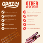 Grazly | Plain Beef Meat Sticks