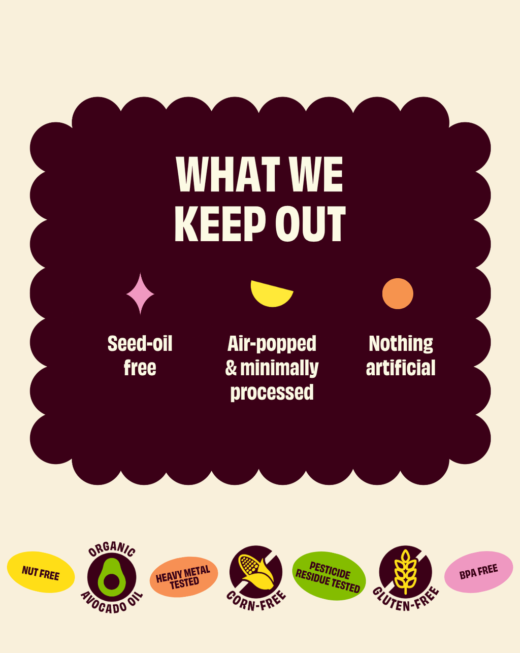 Cob | Olive Oil Pink Salt Popped Sorghum