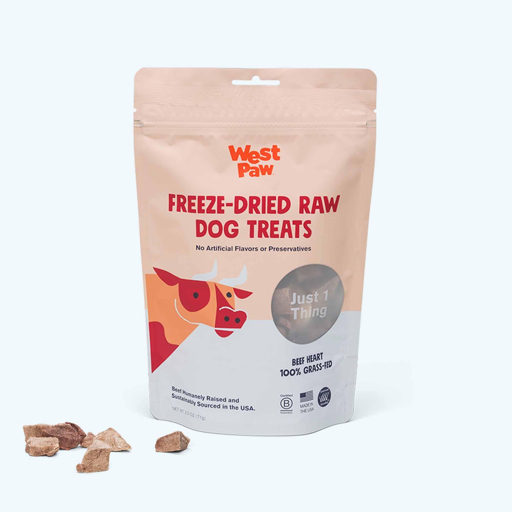 West Paw | Freeze Dried Beef Heart Treats