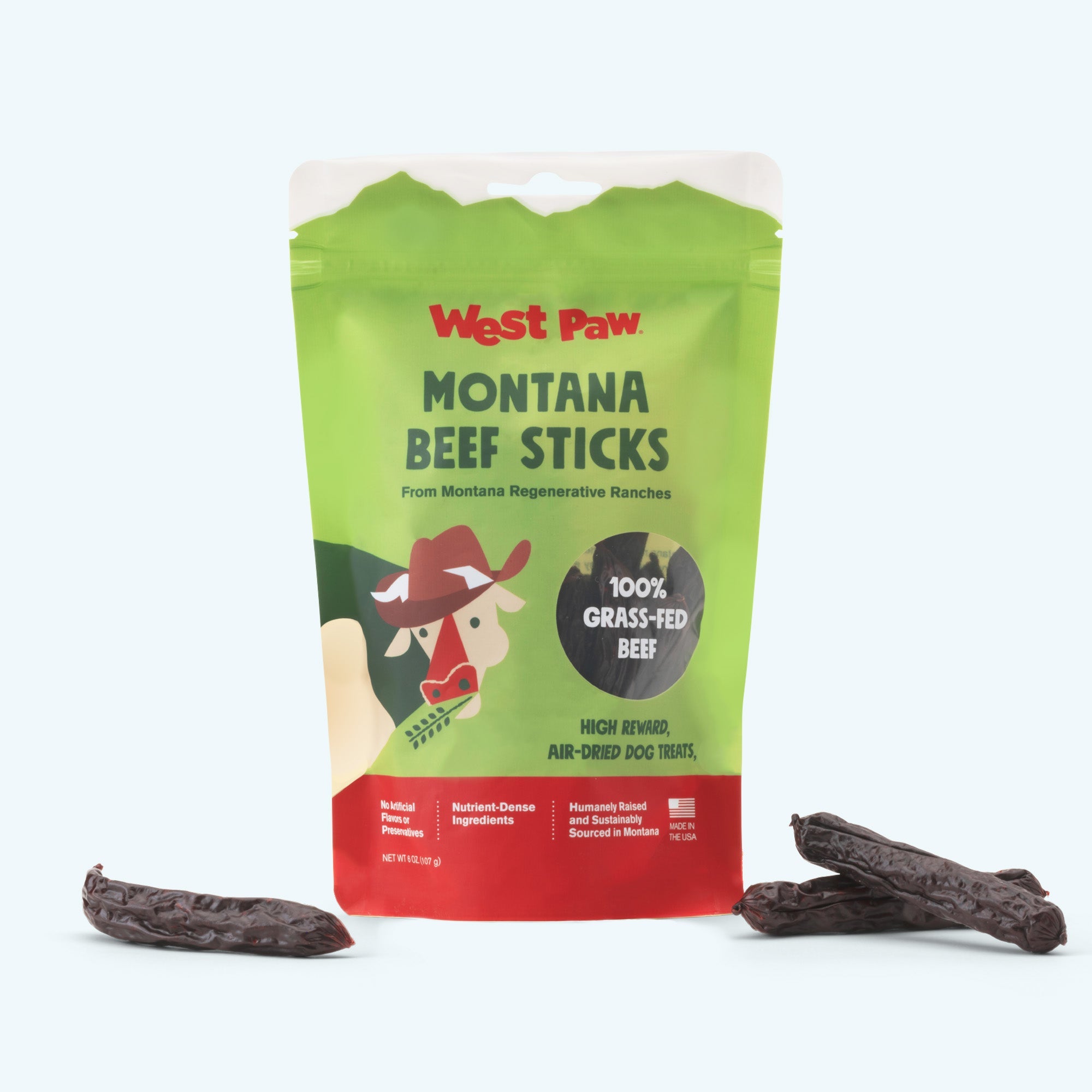 West Paw | Air-Dried Beef Stick Dog Treat