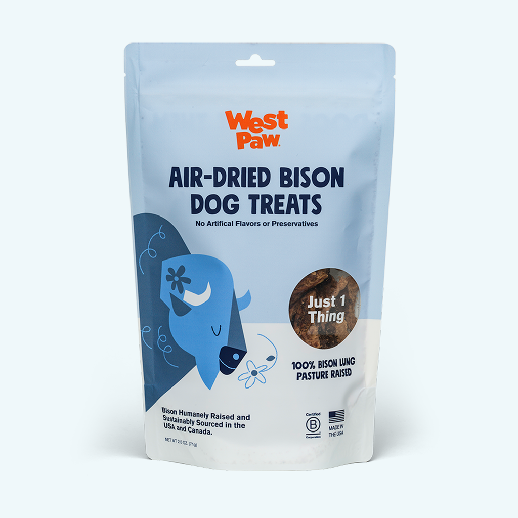West Paw | Air-Dried Bison Lung Dog Treats