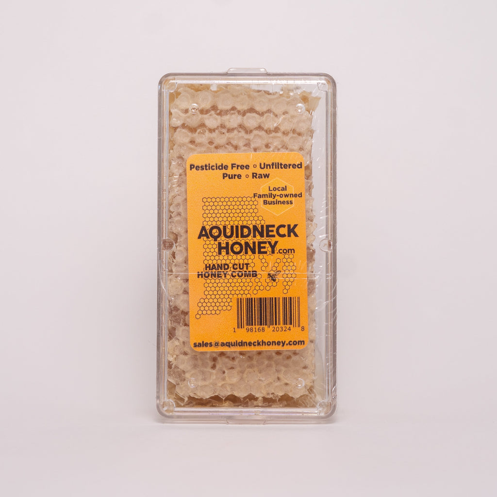 Aquidneck Honey | New England Hand-Cut Honeycomb