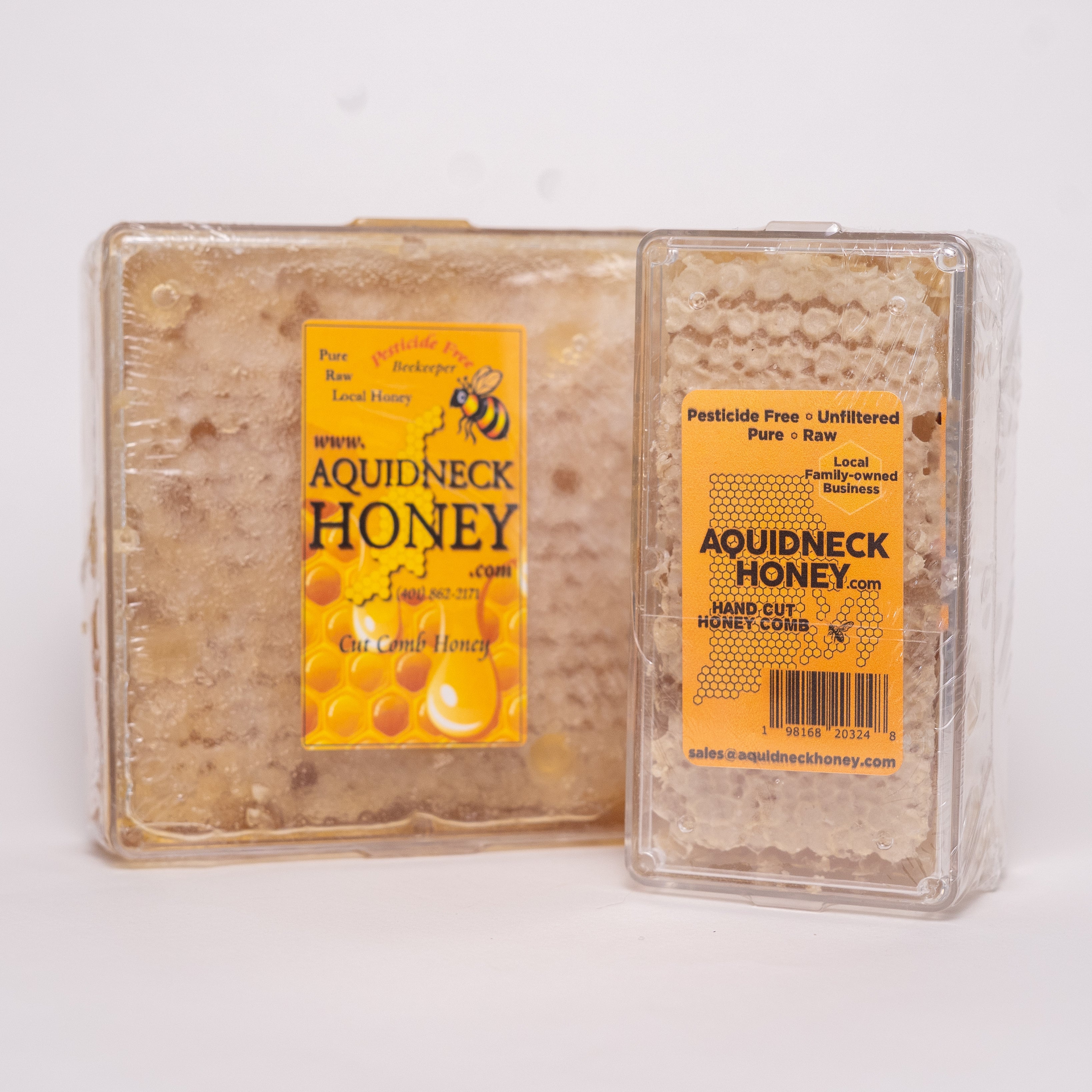 Aquidneck Honey | New England Hand-Cut Honeycomb
