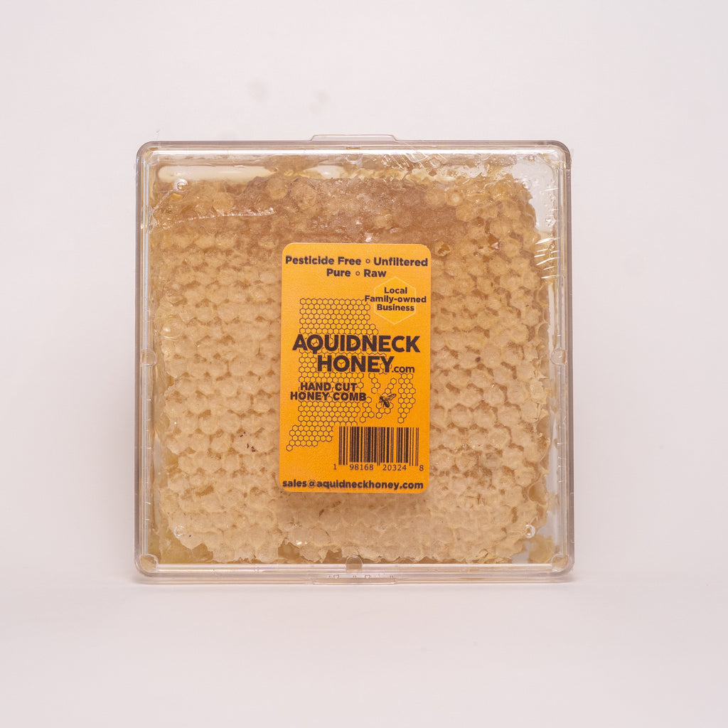 Aquidneck Honey | New England Hand-Cut Honeycomb