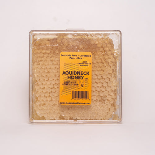 Aquidneck Honey | New England Hand-Cut Honeycomb