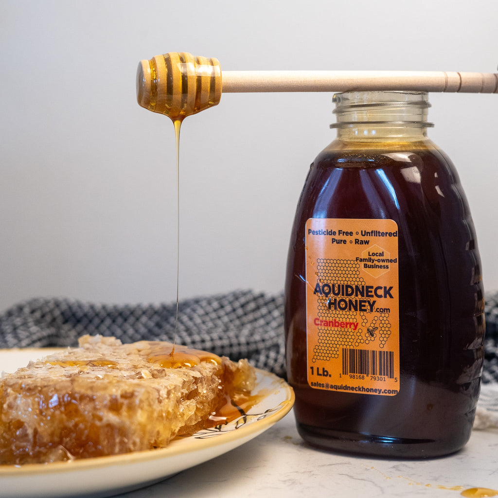 Aquidneck Honey | New England Hand-Cut Honeycomb