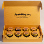 Aquidneck Honey | Honey Sampler Gift Box – 8 Jars