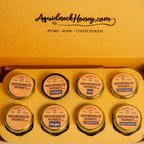 Aquidneck Honey | Honey Sampler Gift Box – 8 Jars