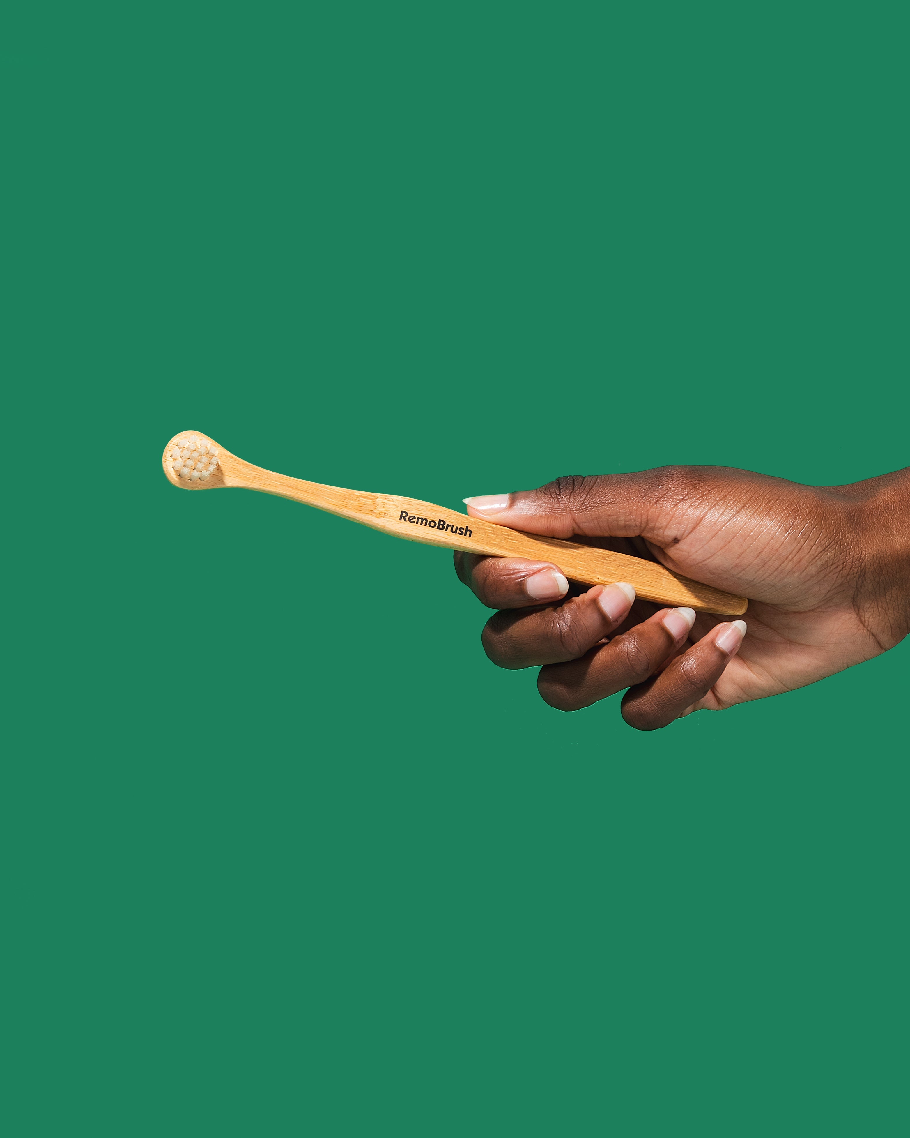 Remo Brush | Tongue Brush – Miswak Bristles Bamboo Tongue Cleaner