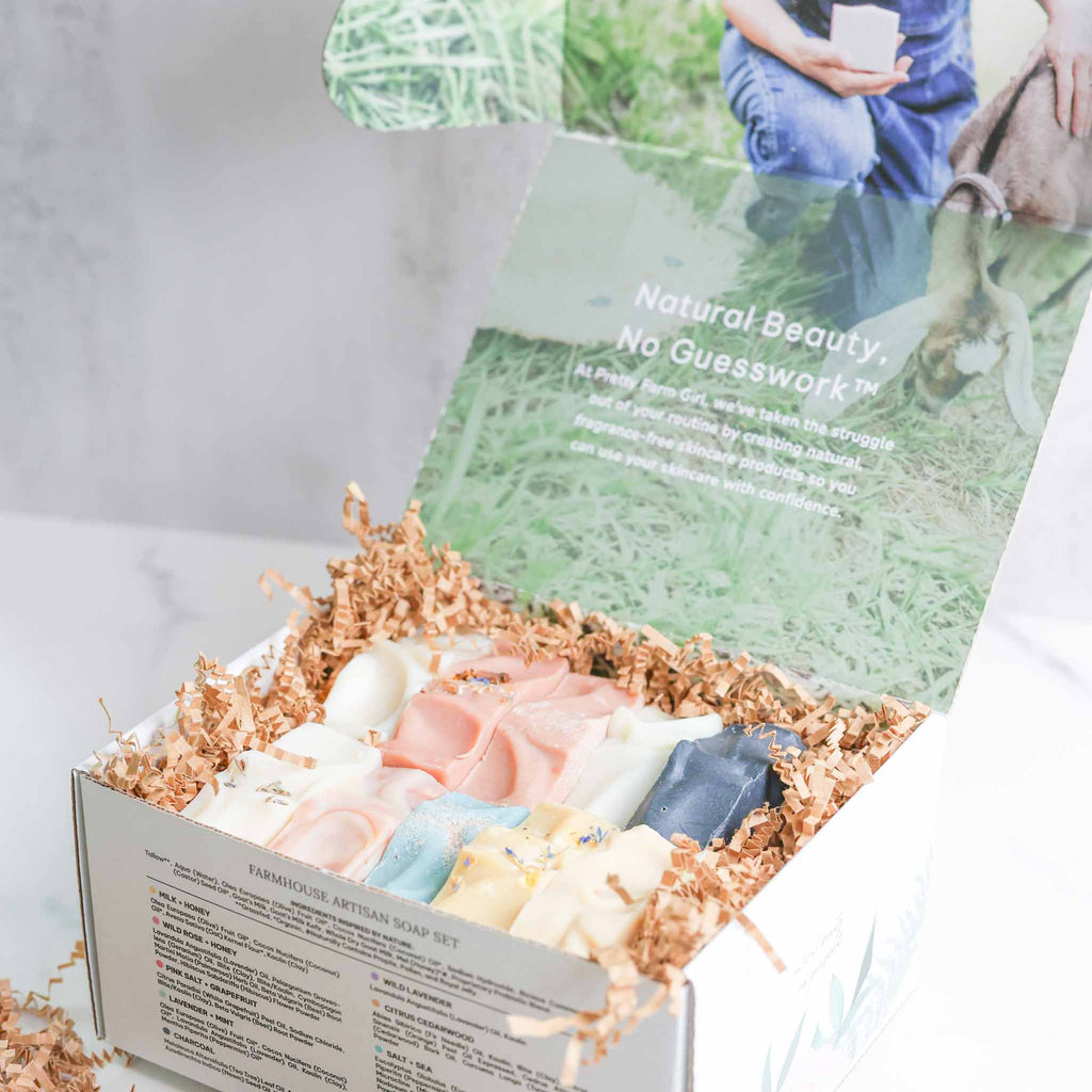 Pretty Farm Girl | Farmhouse Artisan Goat Milk & Tallow Soap Collection