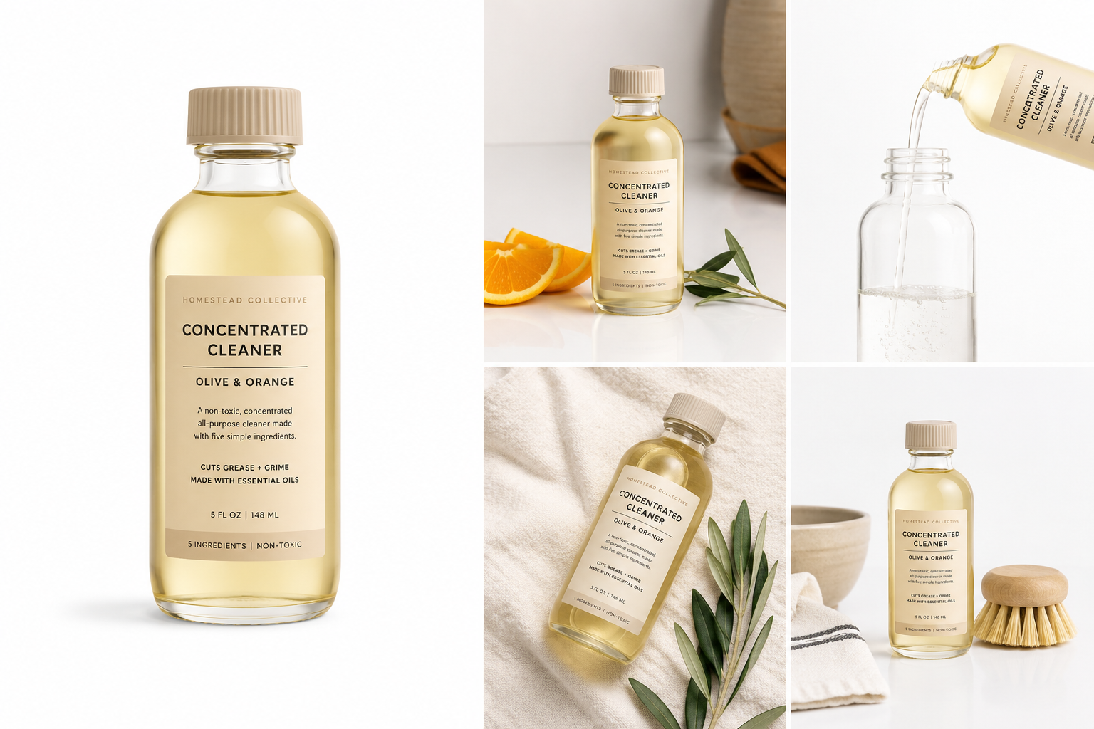 Olive & Orange Concentrated Cleaner