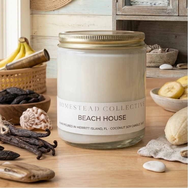 Homestead Collective | Beach House Candle
