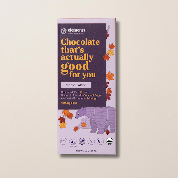 Elements Truffles | Maple Toffee Dark Chocolate