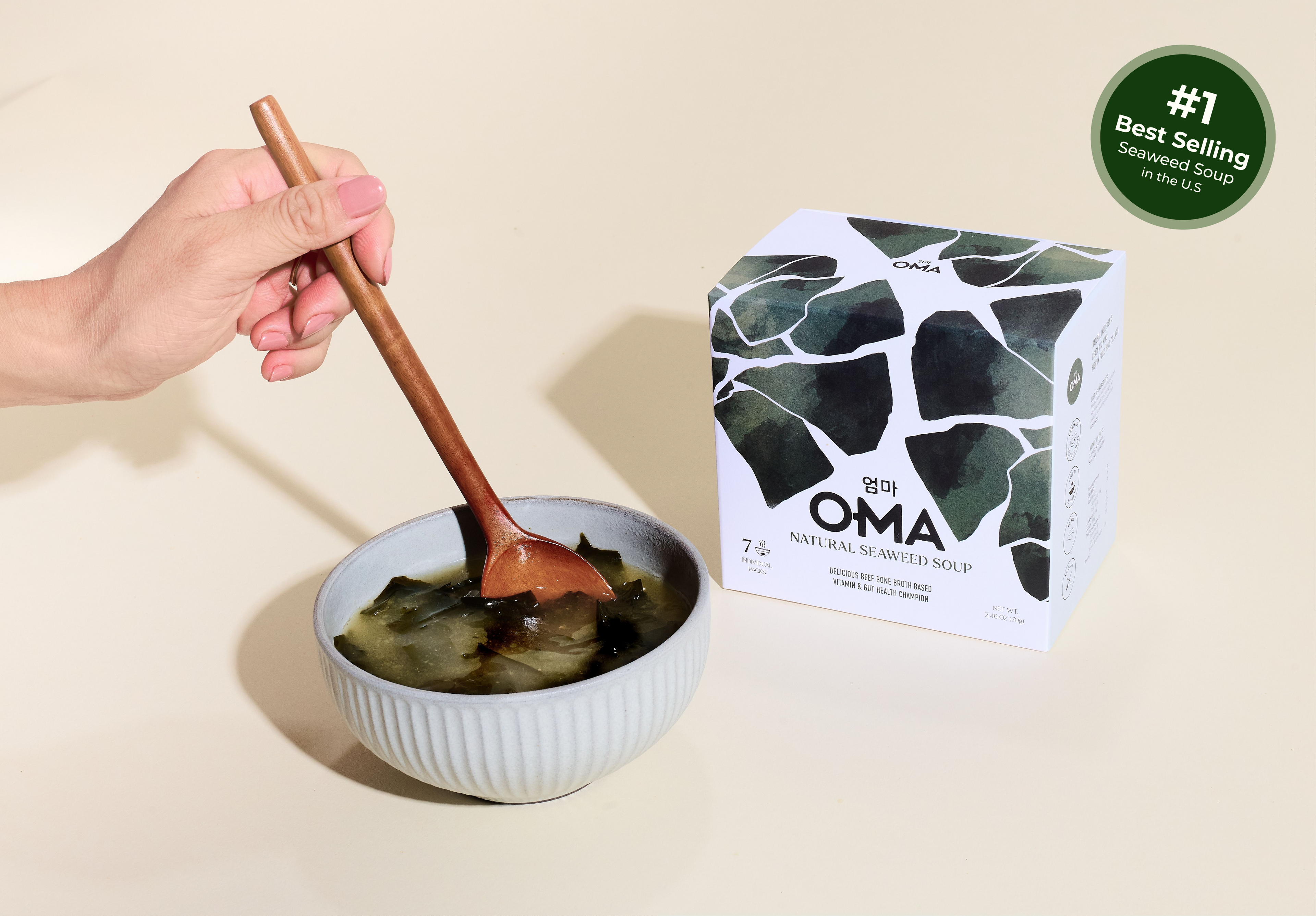 Oma | Nourishing Seaweed Soup Beef Bone Broth