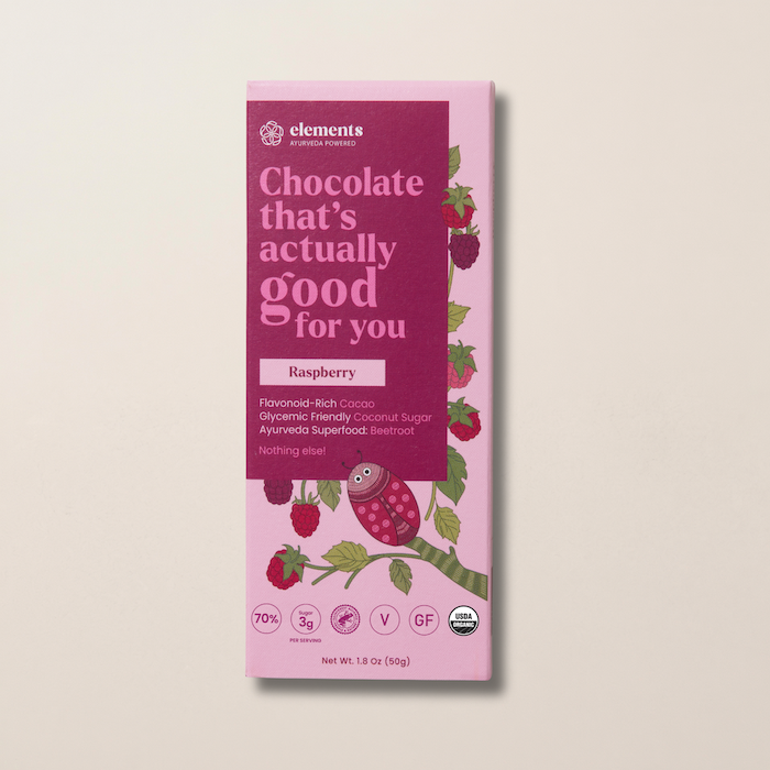 Elements Truffles | Raspberry Dark Chocolate