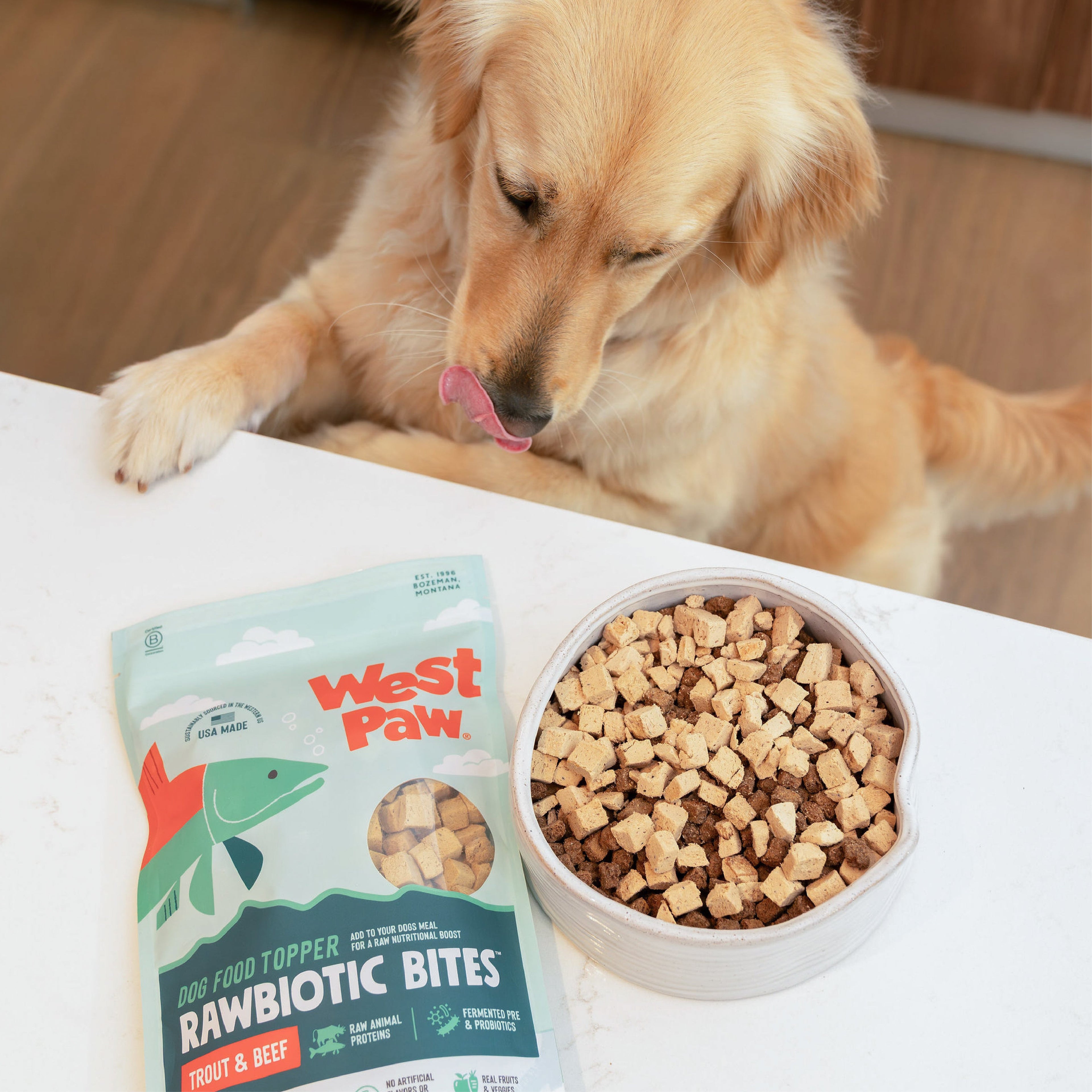 West Paw | Trout & Beef Dog Food Topper