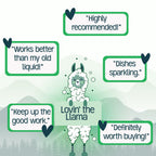 Green Llama | EWG Verified™ & PVA-Free Dishwasher Tabs