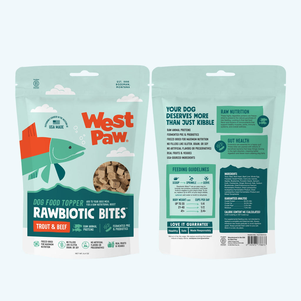 West Paw | Trout & Beef Dog Food Topper