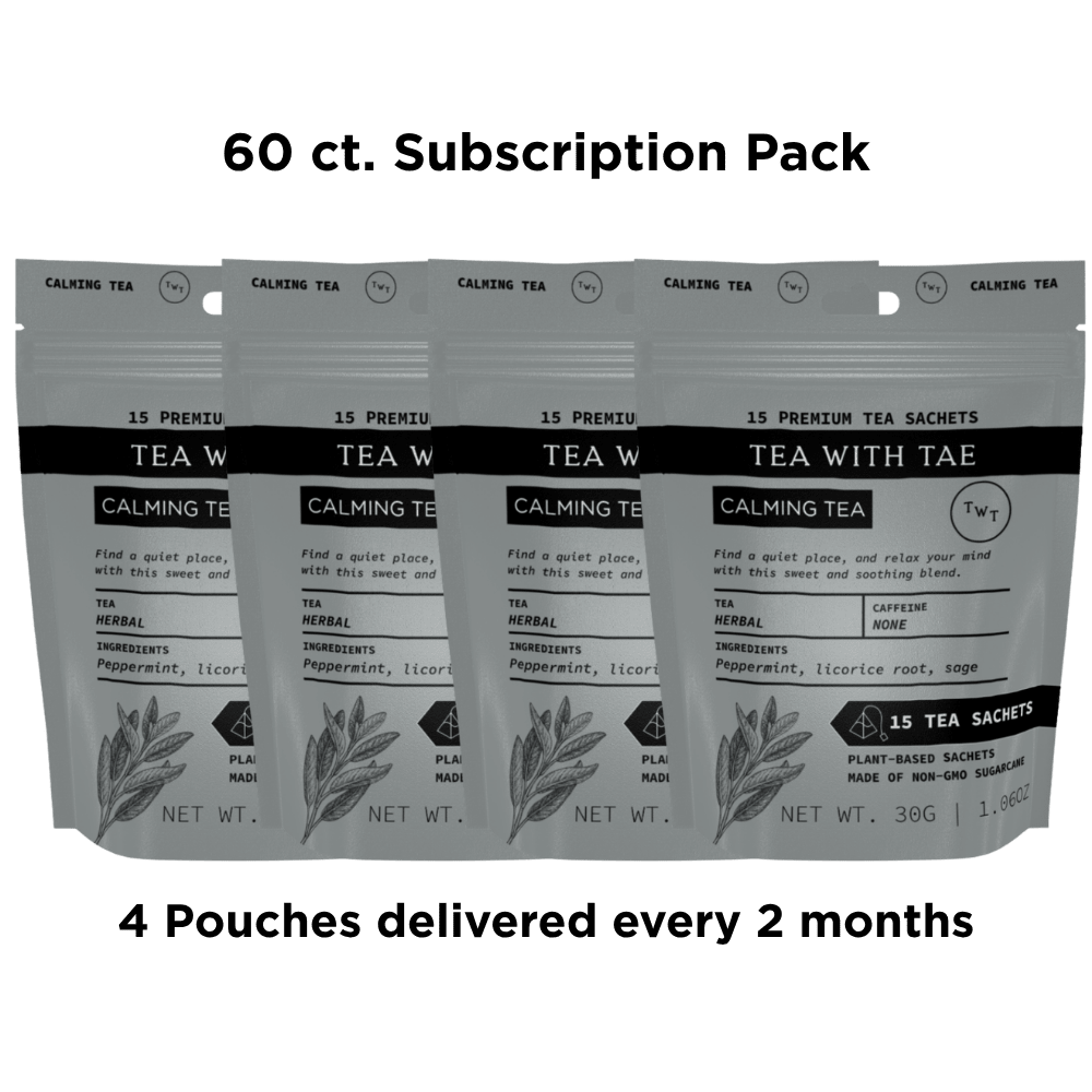 Tea with Tae | Calming Tea Hot Tea Pouch