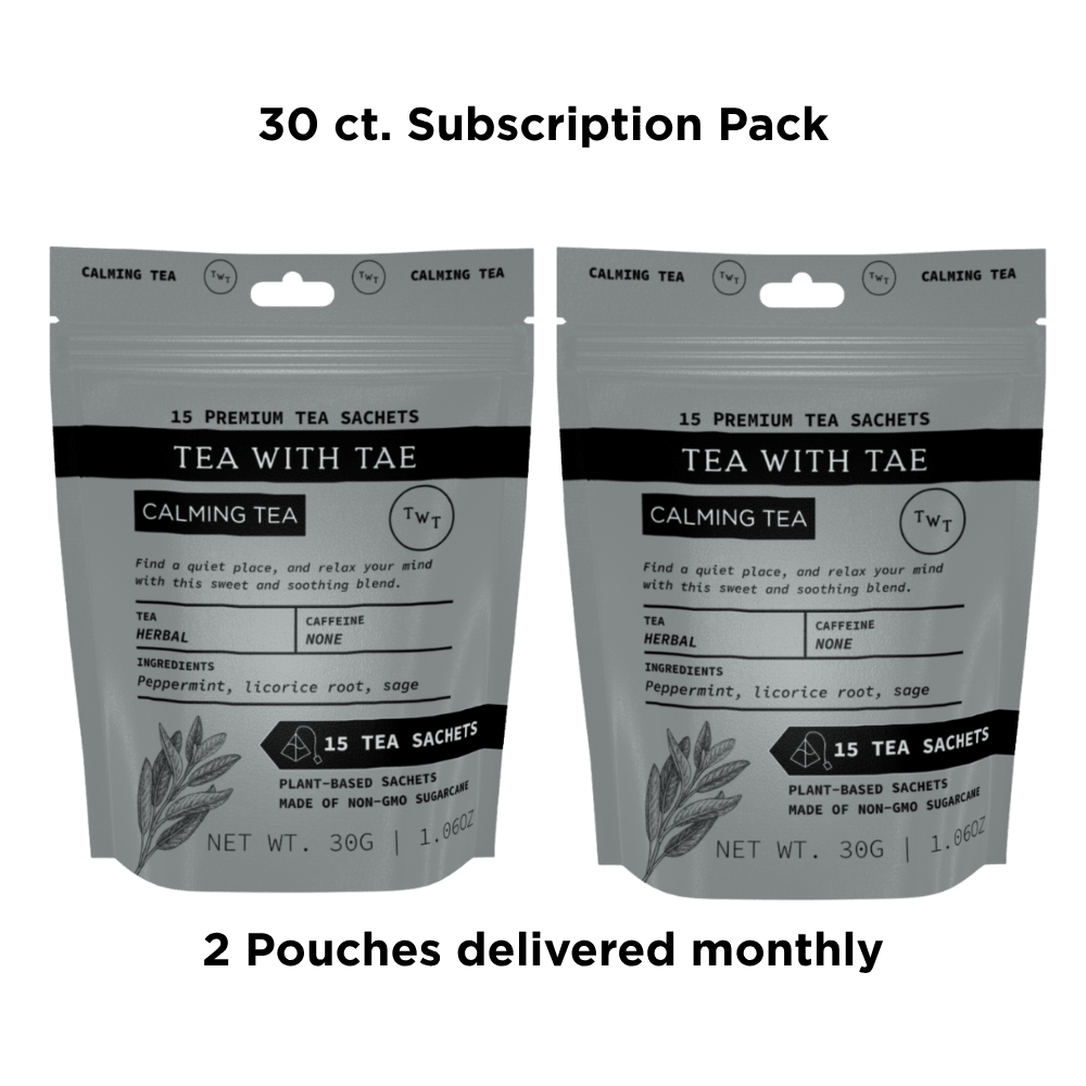 Tea with Tae | Calming Tea Hot Tea Pouch