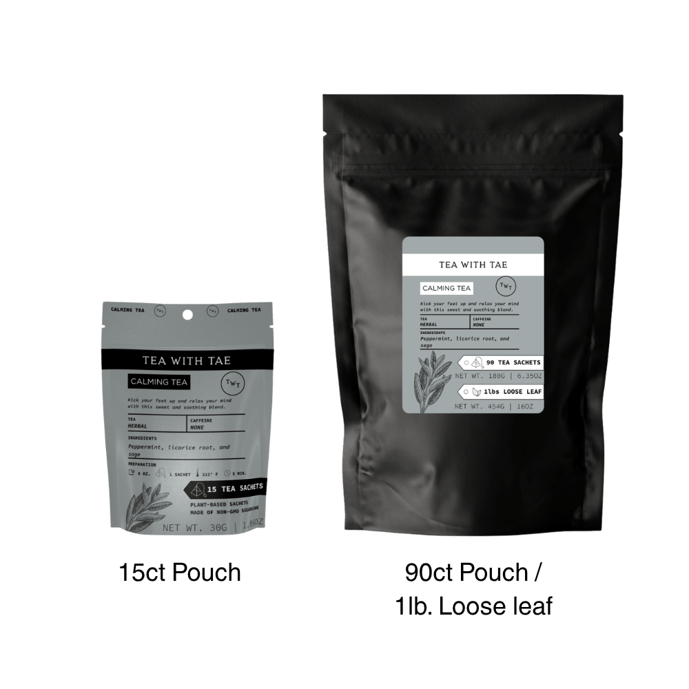 Tea with Tae | Calming Tea Hot Tea Pouch