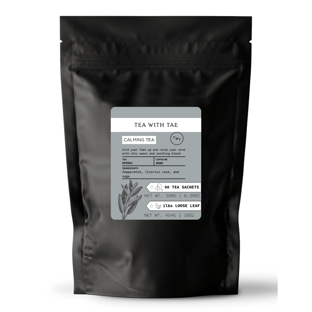 Tea with Tae | Calming Tea Hot Tea Pouch
