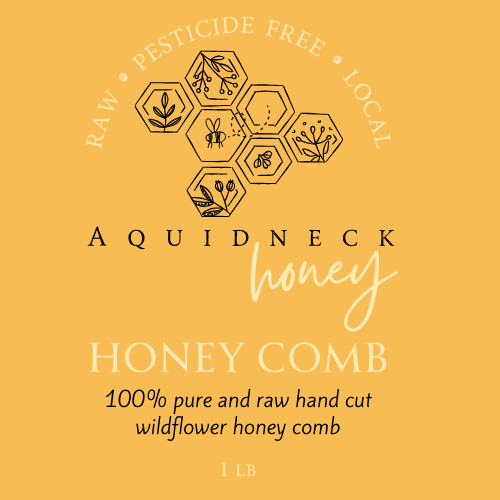 Aquidneck Honey | New England Hand-Cut Honeycomb