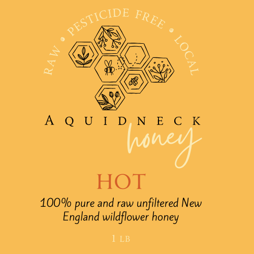 Aquidneck Honey | Ghost Pepper Infused Hot Honey
