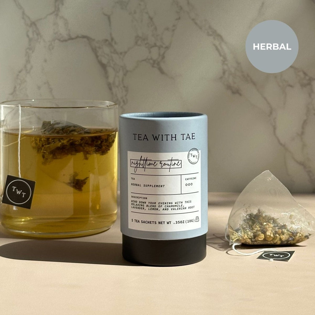 Tea with Tae | Nighttime Routine Mini Tea Tube (5 tea bags)