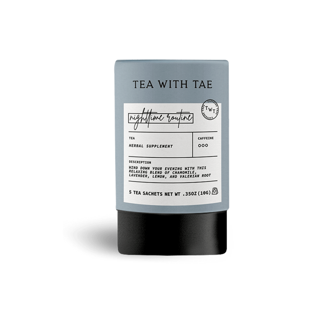 Tea with Tae | Nighttime Routine Mini Tea Tube (5 tea bags)