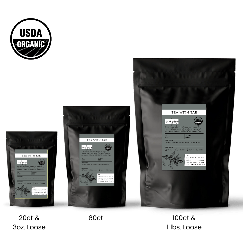 Tea with Tae | Organic Earl Grey Pouch