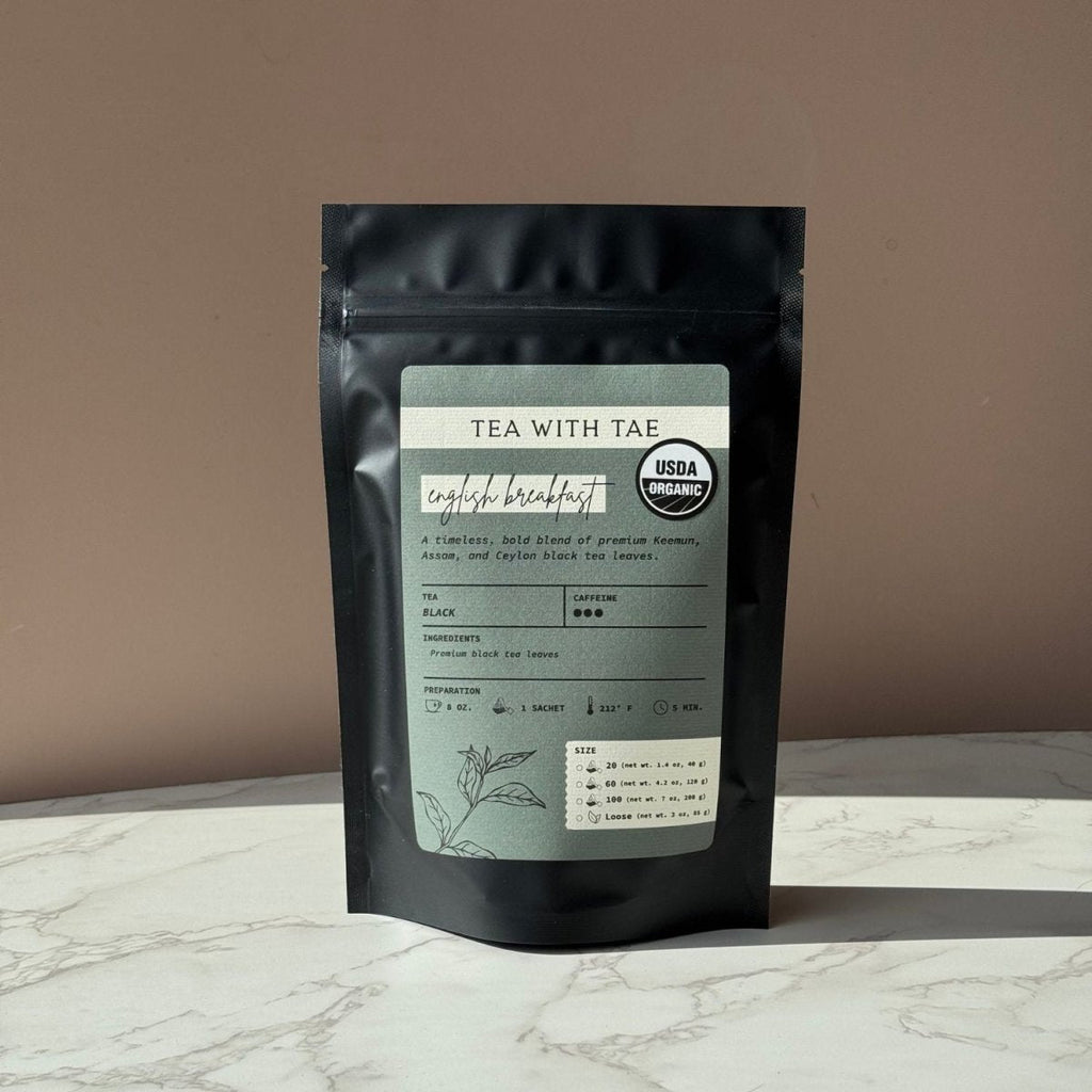 Tea with Tae | Organic English Breakfast Tea