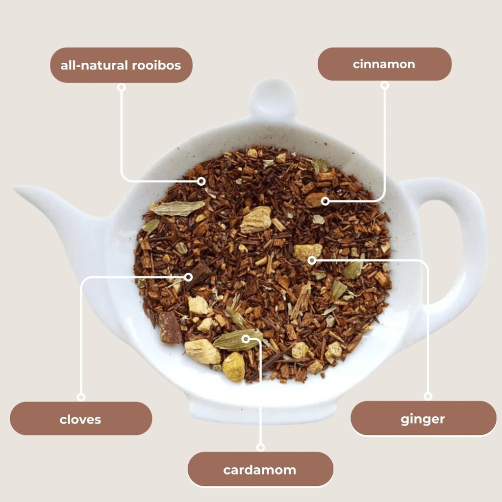 Tea with Tae | Rooibos Chai Mini Tea Tube (5 tea bags)