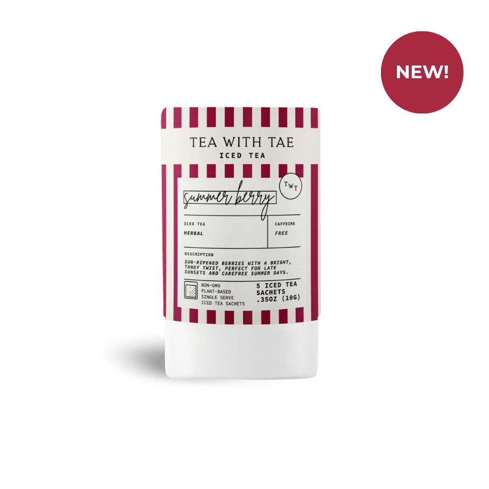Tea with Tae | Summer Berry Iced Mini Tea Tube (5 iced sachets)