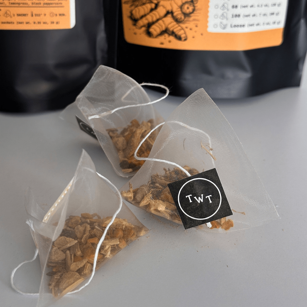 Tea with Tae | Turmeric Ginger Hot Tea  Pouch